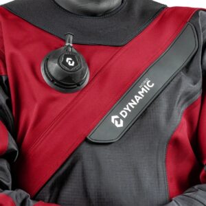 DynamicNord DRYSUIT (RIPSTOP) MEN RS-351 BLACK/BURGUNDY - LARGE - Image 8