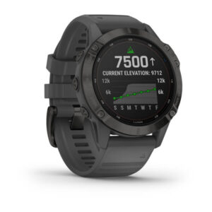 Garmin Fenix 6 Pro Solar Black W/Slate Gray Band Gps Watch Emea - Image 11