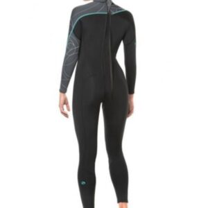 BARE WETSUIT 3/2MM ELATE FULL WOMENS GREY- 04 - Image 3