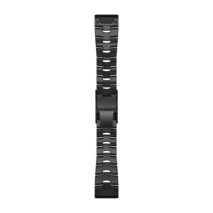 Garmin Fenix 6X Quickfit Band Vented Titanium Bracelet With Carbon Gray Dlc Coating - Image 2