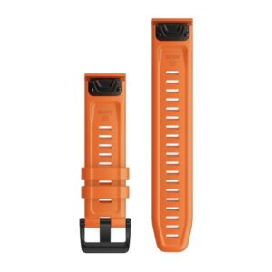 Garmin Fenix 6 Quickfit Band Ember Orange Silicone - Image 2