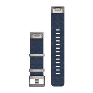 Garmin Marq Jacquard-Weave Nylon Strap - Indigo - Image 2