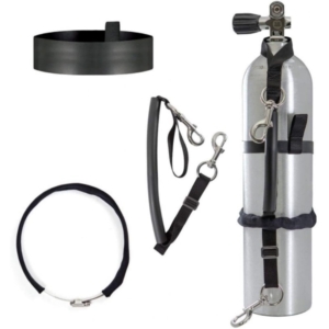 SEA PEARLS STAGE BOTTLE STRAP KIT FOR 4.4” DIAMETER CYLINDERS - Image 1