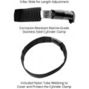SEA PEARLS STAGE BOTTLE STRAP KIT FOR 4.4” DIAMETER CYLINDERS - Image 4