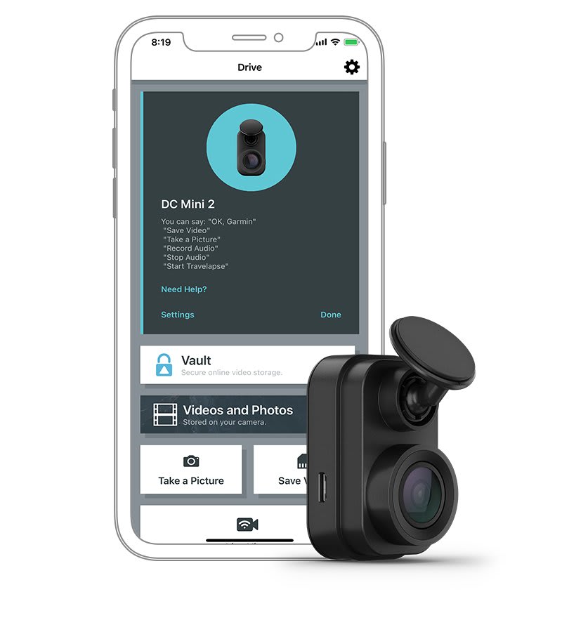 a smart phone with a camera