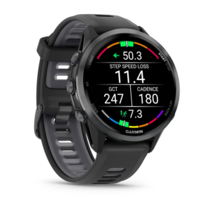 GARMIN Forerunner 970 GPS running watch, Carbon Gray DLC Titanium with Black Case and Black/Translucent Whitestone Band - Image 7
