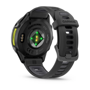 GARMIN Forerunner 970 GPS running watch, Carbon Gray DLC Titanium with Black Case and Black/Translucent Whitestone Band - Image 3
