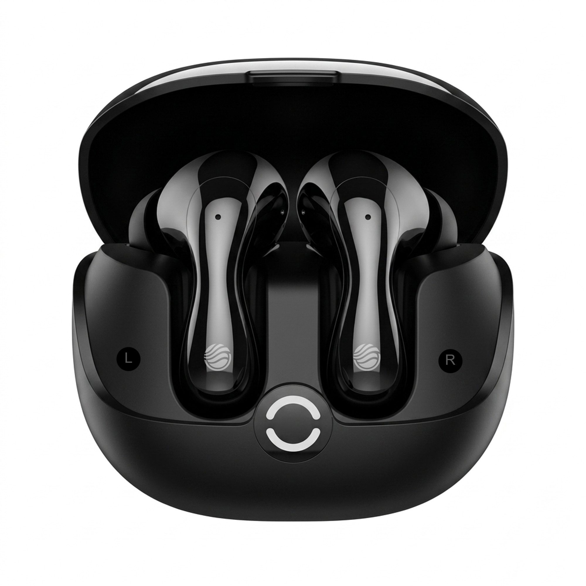 FIFTH ELEMENT AERO Lightweight ANC & ENC True Wireless Earbuds with 40h Playtime & Fast Charge – Black
