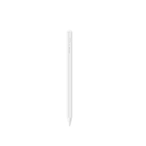 FIFTH ELEMENT PRECISE Smart Pencil compactible with iPad with Palm Rejection, Tilt Sensitivity & Magnetic Holder – White