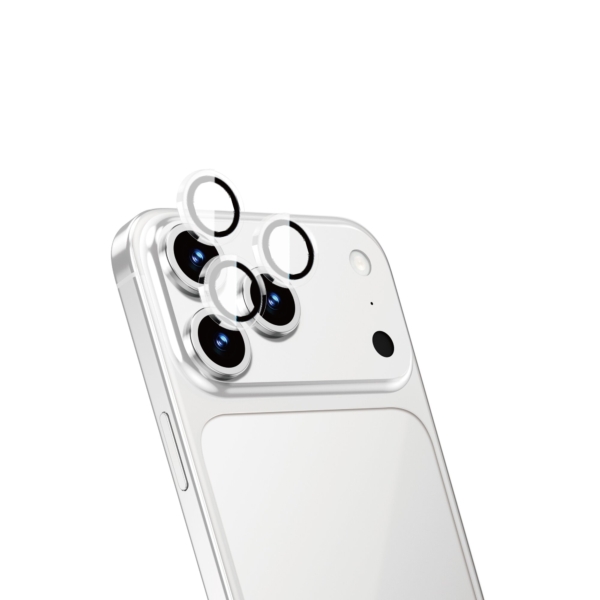 FIFTH ELEMENT OPTIX Ultra Clear 9H Camera Lens Protector compactible with iPhone 17 Pro, Anti-Reflective Tempered Glass – Transparent
