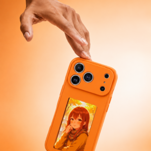 FIFTH ELEMENT NOVA NFC Photo Case with E-Ink Display compactible with iPhone 17 Pro Max, Large Custom Image Cover - Image 4