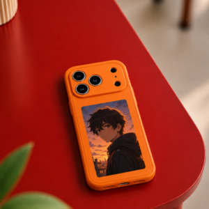 FIFTH ELEMENT NOVA NFC Photo Case with E-Ink Display compactible with iPhone 17 Pro Max, Large Custom Image Cover - Image 7